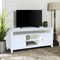 International Concepts Entertainment / TV Stand with 2 Doors, White TV08-51 - alternate 5